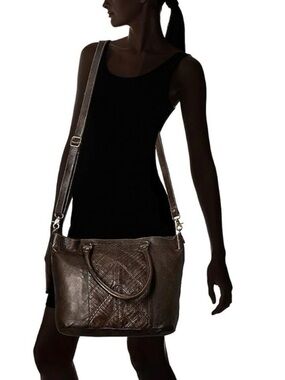 Amsterdam Heritage Leather Shoulder Bag with Top Handles